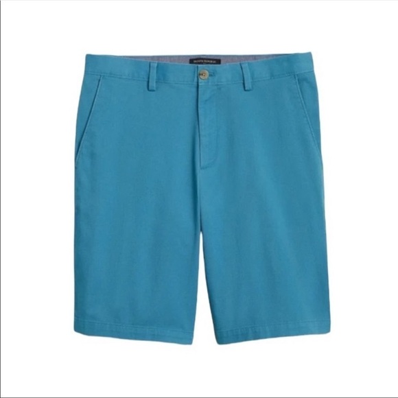 BANANA REPUBLIC FACTORY Men’s Stretch Emerson Short Bahama Bay Blue 38 - Picture 1 of 5